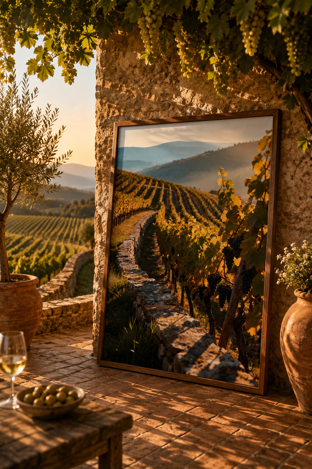 Tuscany Wall Art Bundle of 27: Italian Countryside Sunset Printable