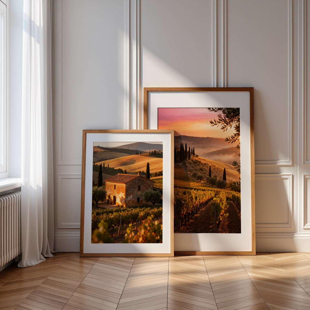Tuscany Wall Art Bundle of 27: Italian Countryside Sunset Printable
