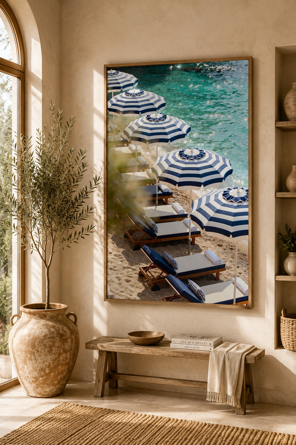 Blue Mediterranean Wall Art Bundle of 21: European Summer Photography Printable