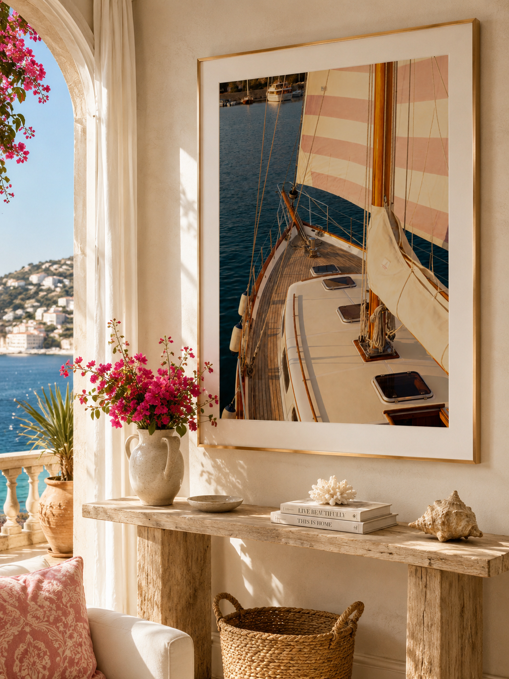 Mediterranean Wall Art Set of 12: Italian Riviera Photography Bundle, European Summer Printable Decor
