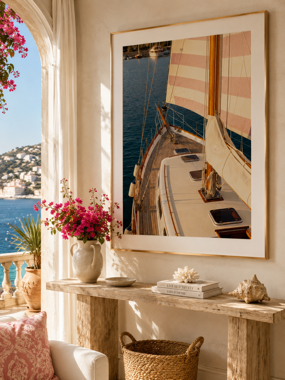 Mediterranean Wall Art Set of 12: Italian Riviera Photography Bundle, European Summer Printable Decor