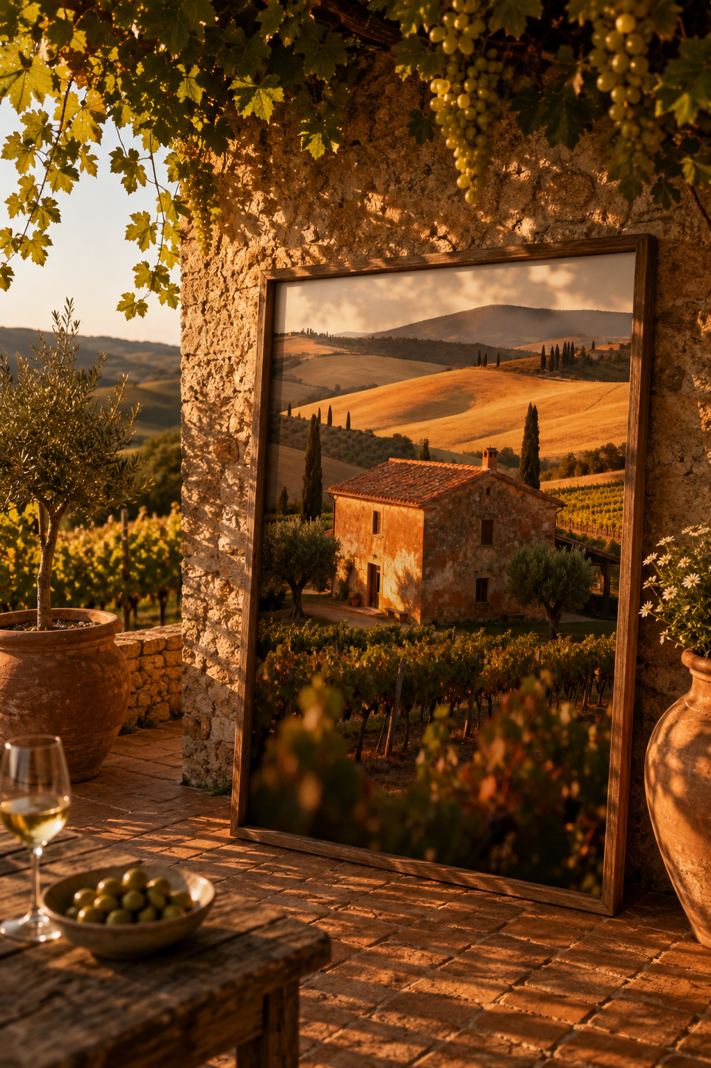 Tuscany Wall Art Bundle of 27: Italian Countryside Sunset Printable