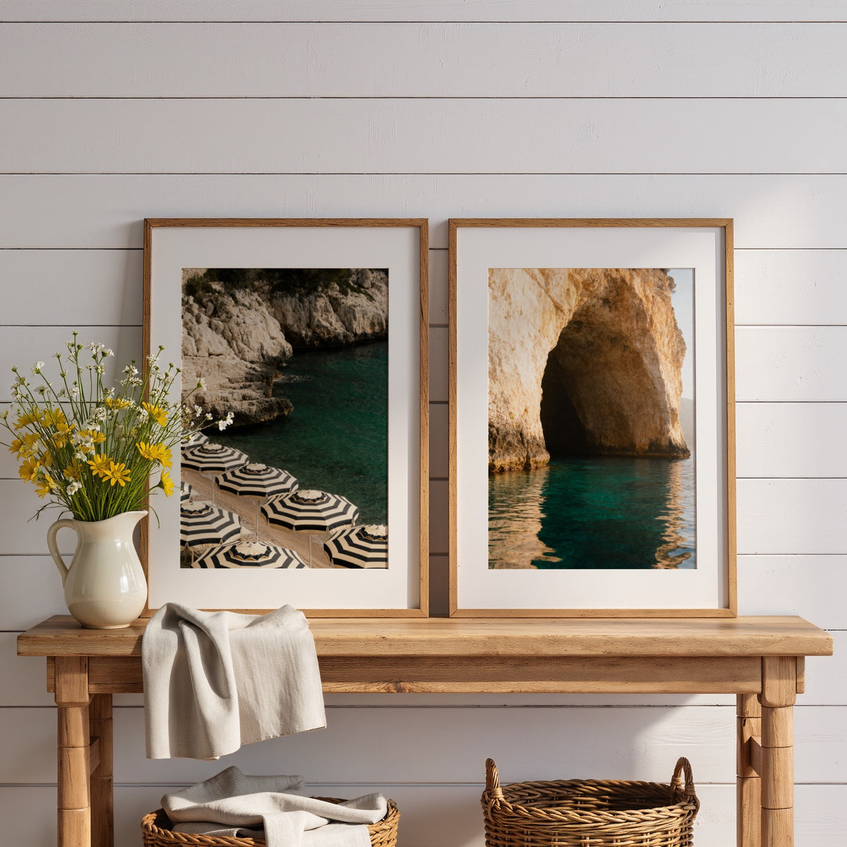 Mediterranean Wall Art Bundle of 50: Coastal Ocean Photography & European Summer Printable