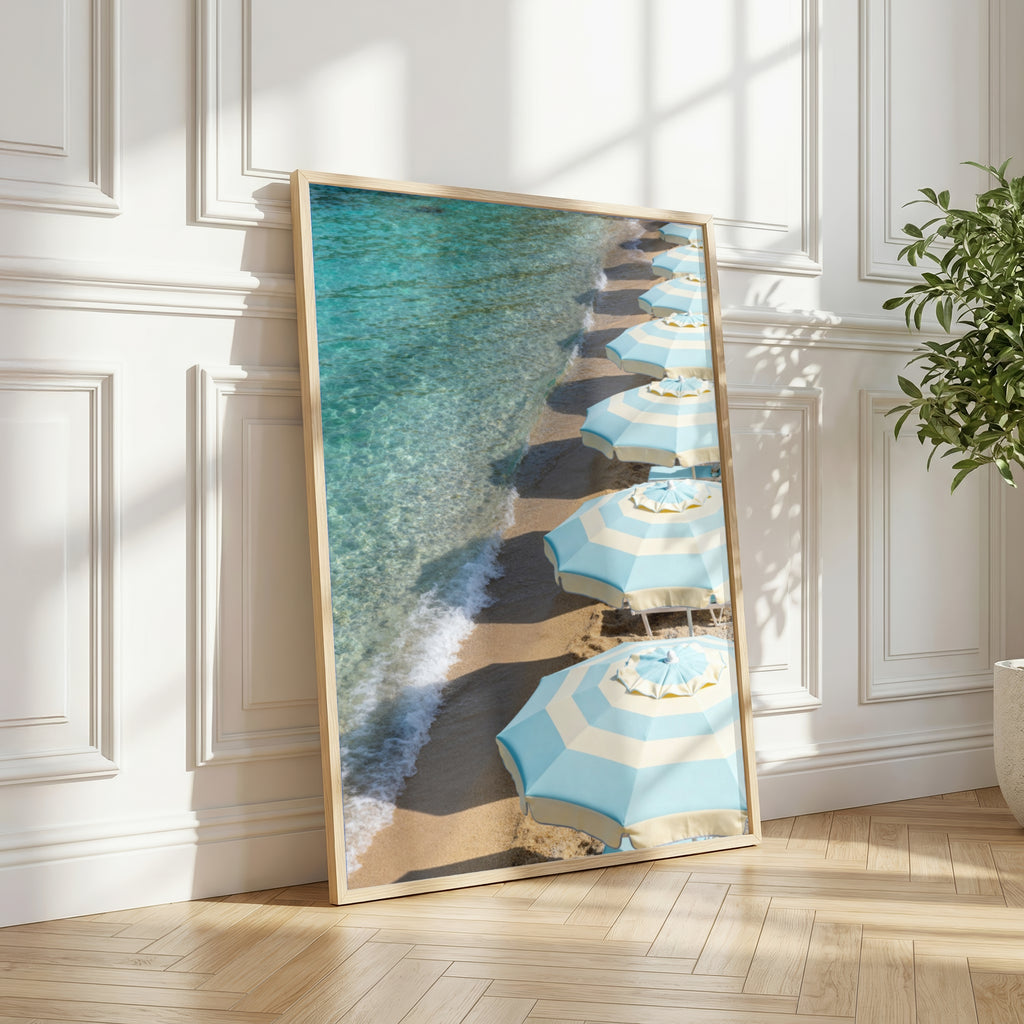 Blue Mediterranean Wall Art Bundle of 21: European Summer Photography Printable