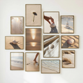 Coastal Wall Art Bundle of 30: Beach Photography & Neutral Ocean Printable