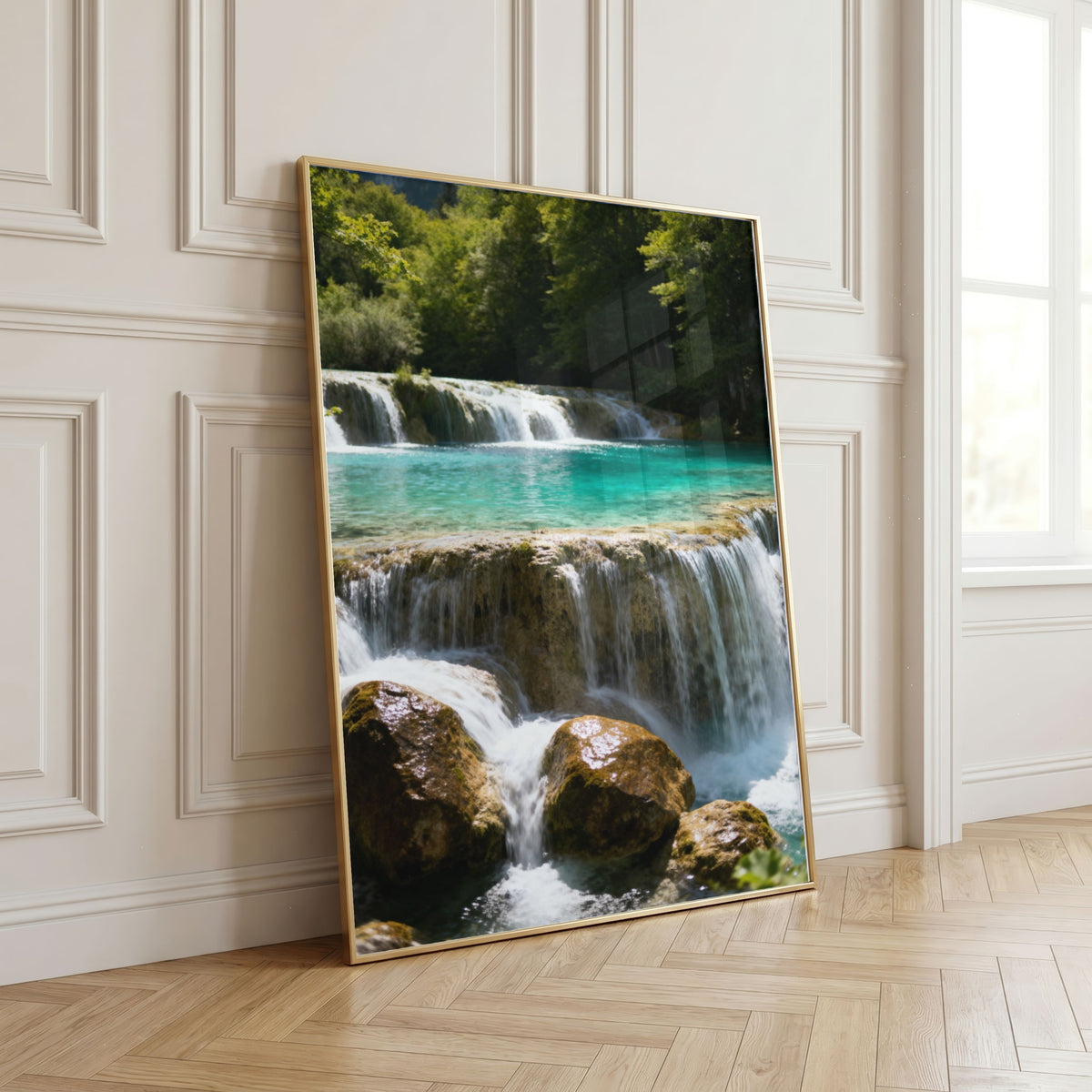 Plitvice Lakes Wall Art Bundle of 25: Croatia Waterfalls, Turquoise Lakes & Nature Photography Printable