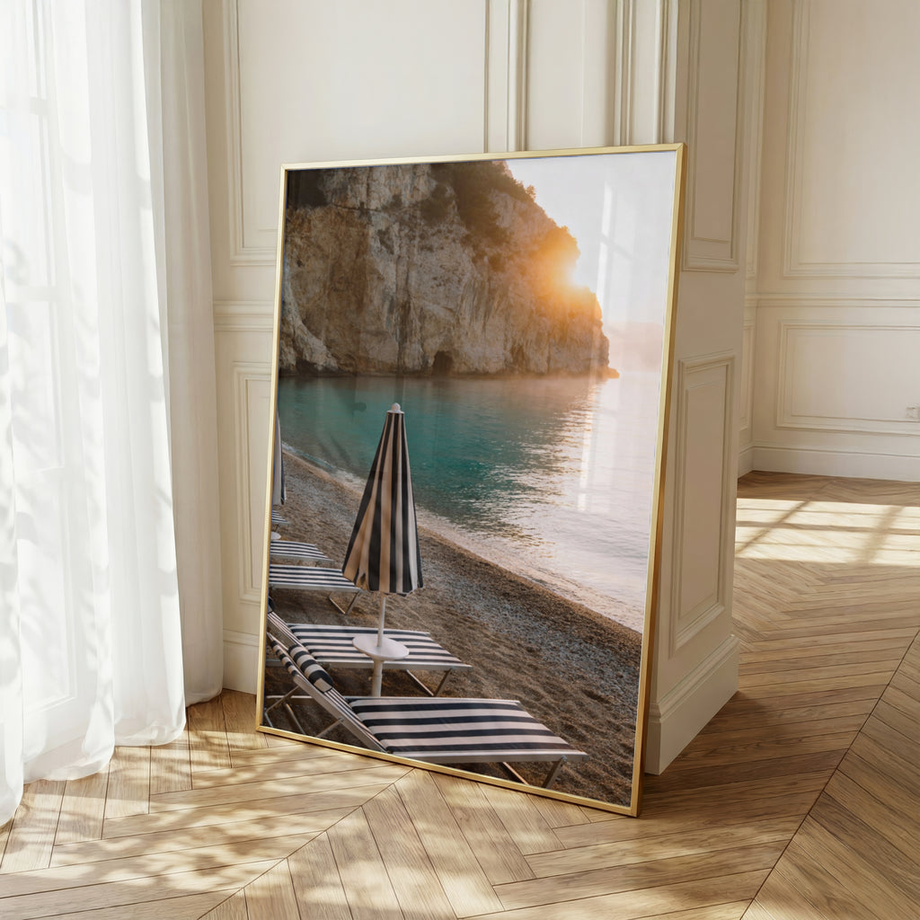 Mediterranean Morning Wall Art Set of 50: Quiet Luxury European Summer Photography Printable
