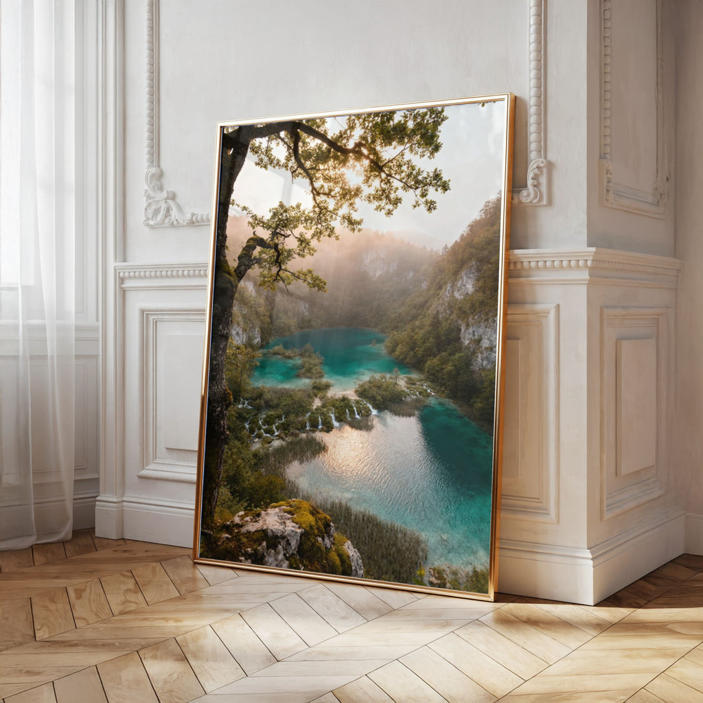 Plitvice Lakes Wall Art Bundle of 25: Croatia Waterfalls, Turquoise Lakes & Nature Photography Printable