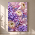 Purple Flower Wall Art: Lavender Hydrangea Floral Photography, Pastel Bedroom Decor Printable