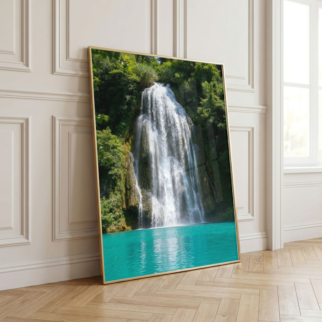 Plitvice Lakes Wall Art Bundle of 25: Croatia Waterfalls, Turquoise Lakes & Nature Photography Printable