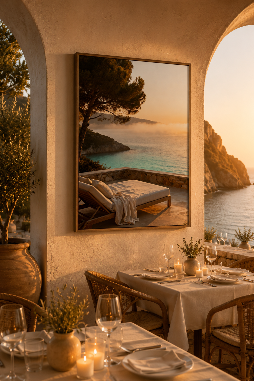 Italian Coast Wall Art Set of 12: Mediterranean Beach Photography Bathroom Decor Printable
