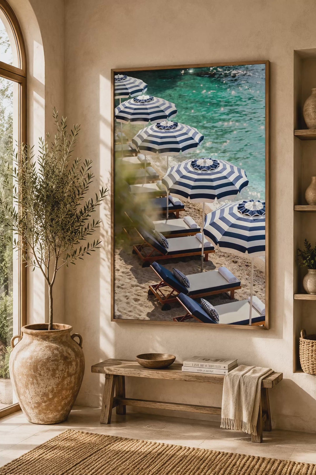 Blue Mediterranean Wall Art Bundle of 21: European Summer Photography Printable