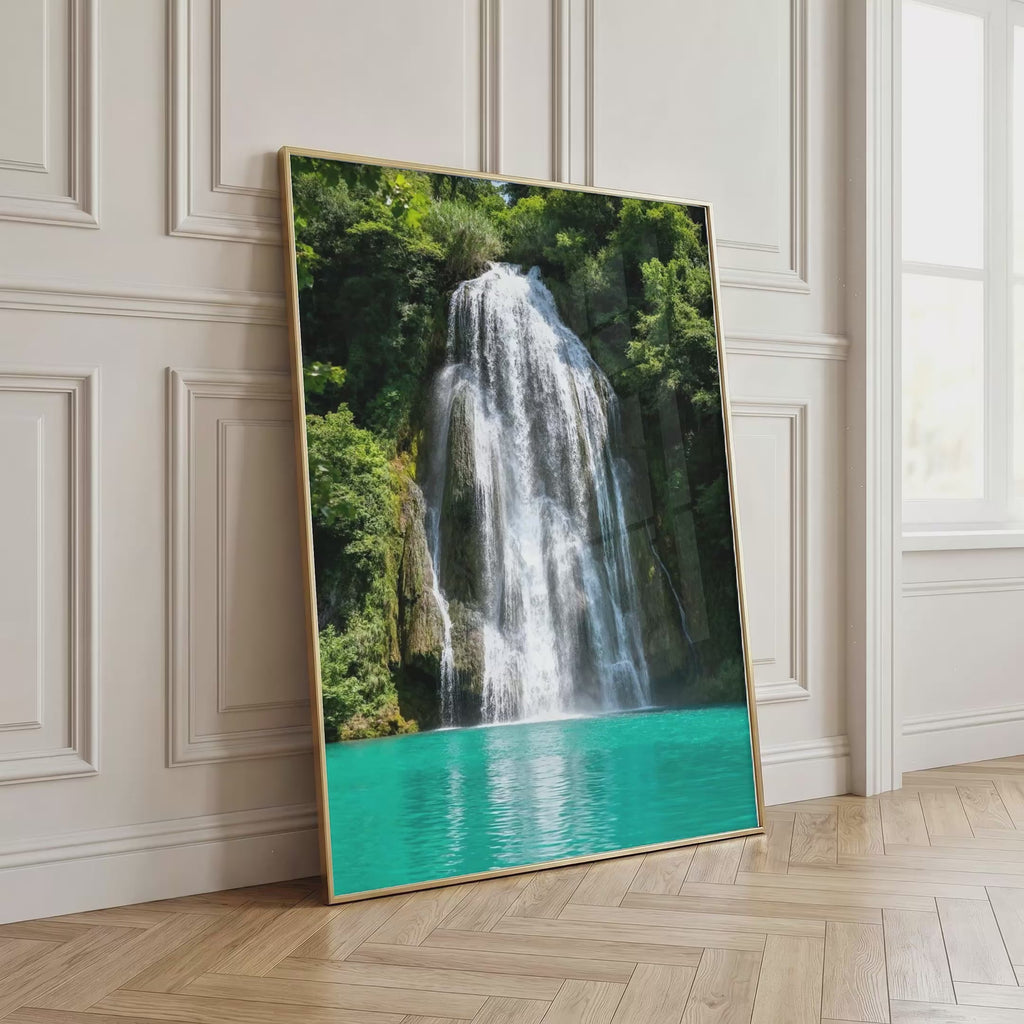 Plitvice Lakes Wall Art Bundle of 25: Croatia Waterfalls, Turquoise Lakes & Nature Photography Printable